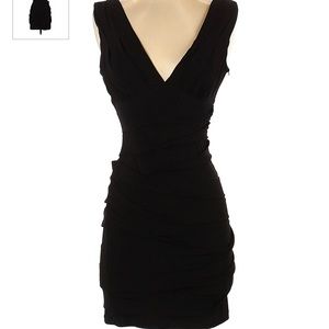 Grass collection black dress